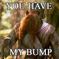 Image result for bump meme