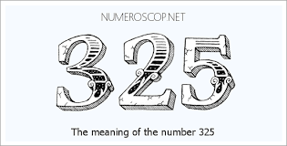 Meaning of 325 Angel Number - Seeing 325 - What does the number mean?