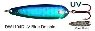 DW 1104 Blue Dolphin Dbl UV - Dreamweaver Lures