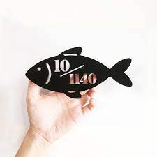 Fish Shape Unit Number | Facebook