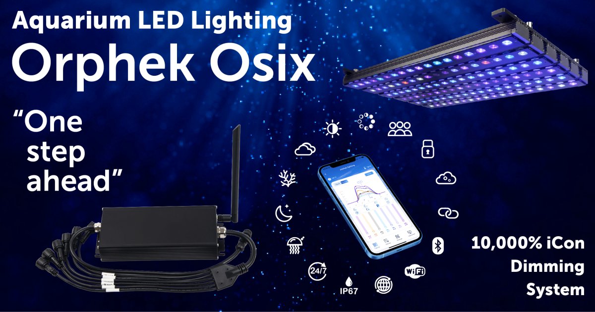 Orphek Osix – OR3 LED Bar iCon Smart Dim Controller Launch