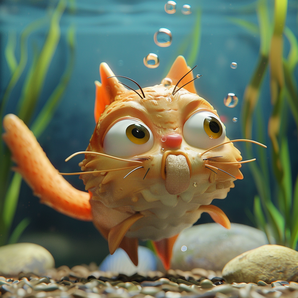 priestofdiscontent_A_cartoon_cat_fish_Coughing_up_a_hairball_In_ee1bf24c-1dd5-4411-b5a6-4e2357...png