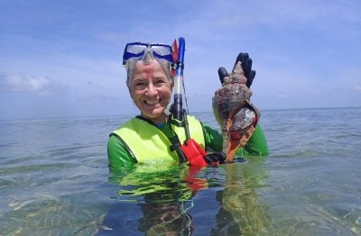 Elaine and her Horse Conch P6210313.jpg