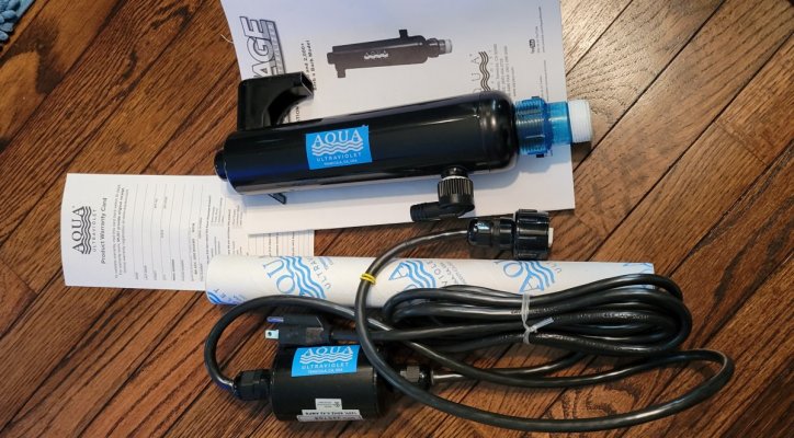 Aqua Ultraviolet Advantage 2000 Inline 8 watt UV Sterilizer