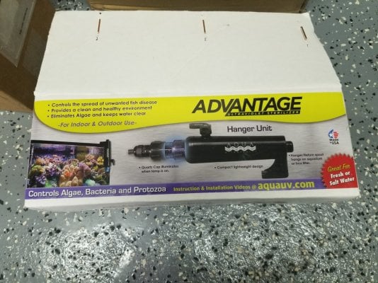 Aqua Ultraviolet Advantage 2000 Hang On 15 watt UV
