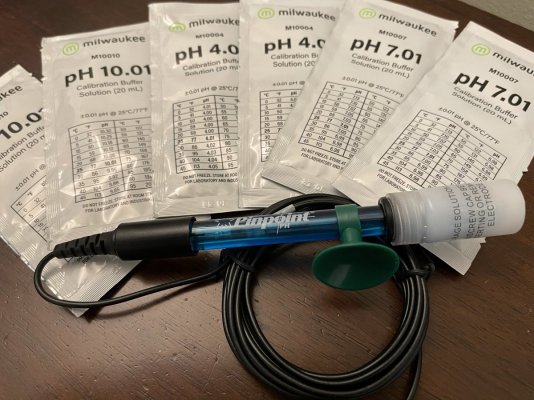 New Pinpoint PH Probe with New Calibration Solution