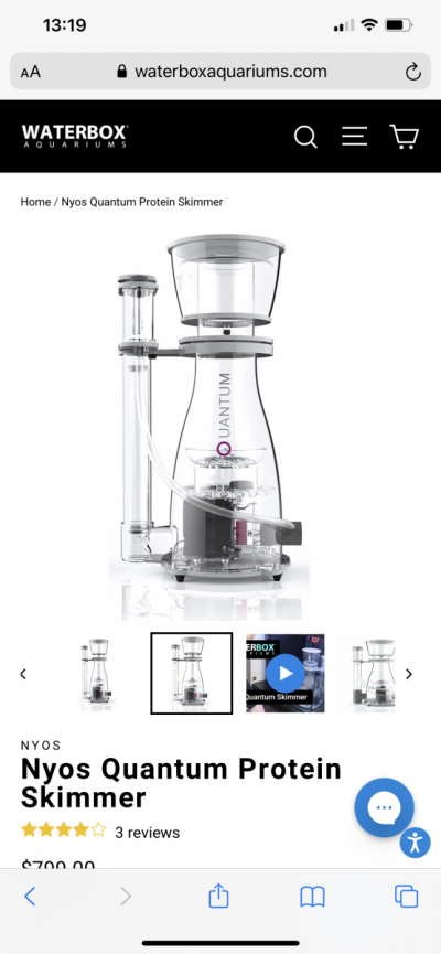 Nyos 220 protein skimmer