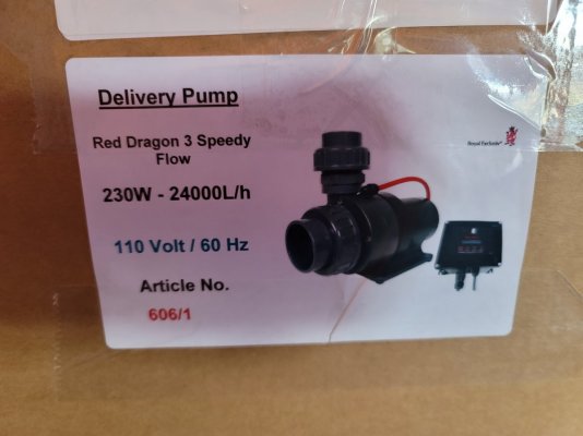 Royal Exclusive Red Dragon Speedy 3 Pump