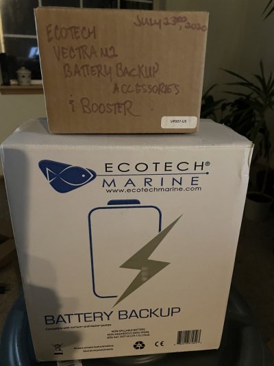 EcoTech Marine Vectra M2 Battery Backup AC/DC Adapter w/Battery Booster