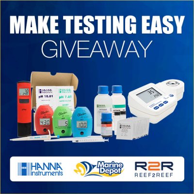 MAKE TESTING EASY! - A New GIVEAWAY From Hanna and Marine Depot