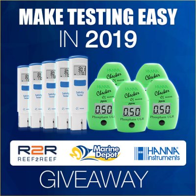 5 WINNERS!! Make Testing Easy in 2019! A New GIVEAWAY from Marine Depot and Hanna Instruments!