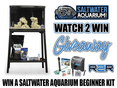 *** Watch 2 Win Giveaway! Win a New Aqueon Nano Tank Setup from SaltwaterAquarium.com ***