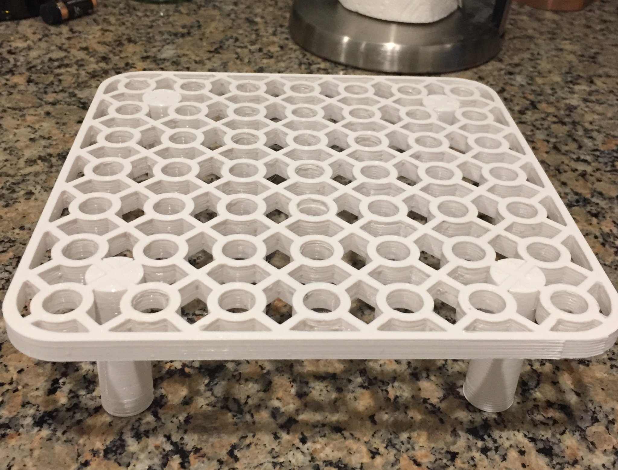 3d printed frag rack top