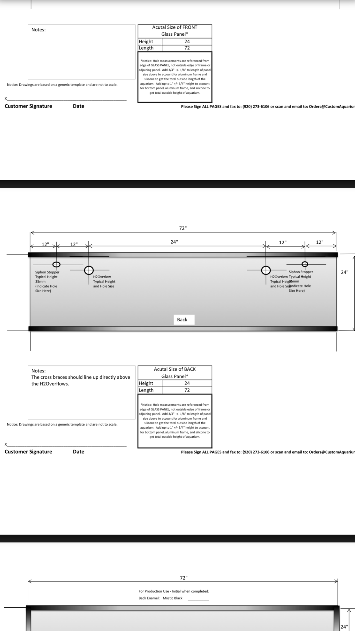 Order form example