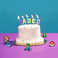 Cake Celebrate GIF by Birthday Bot