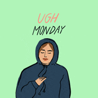 Monday Morning Loop GIF by BrittDoesDesign