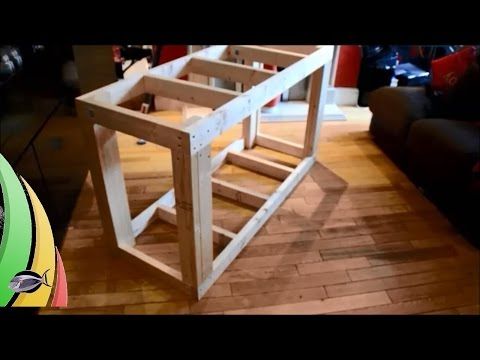 How to build a fish tank stand: part 2 Wrapping - YouTube | Fish tank stand,  Tank stand, Fish tank